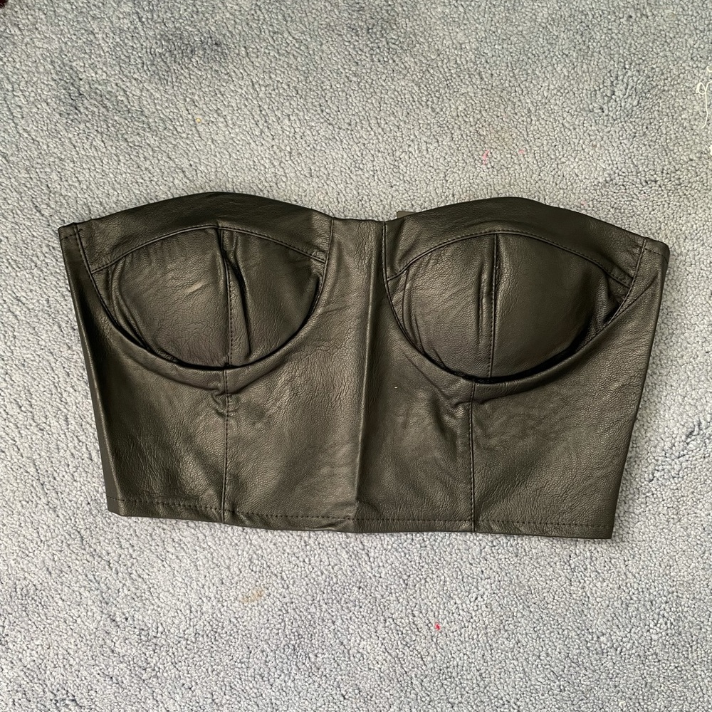 NASTY GAL x BOOHOO CORSET TOP